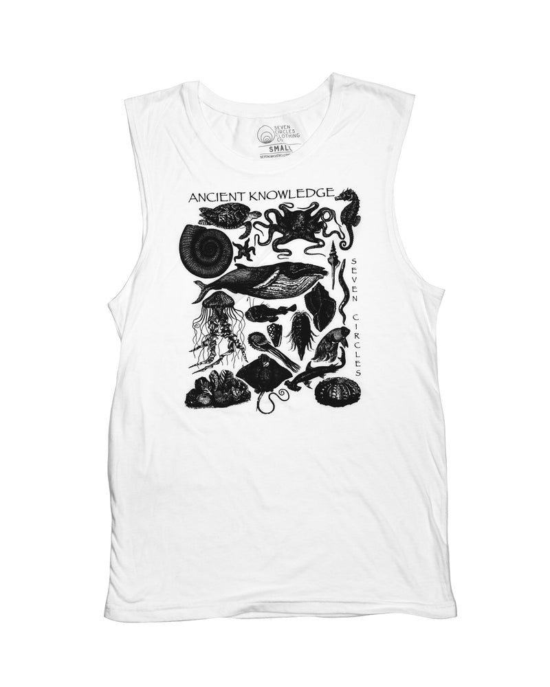 TANK TOP / ANCIENT KNOWLEDGE / WHITE